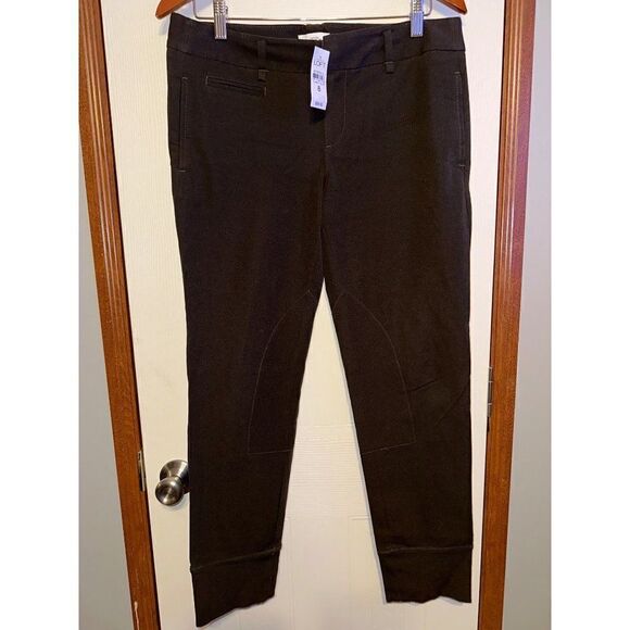 NWT Ann Taylor Loft Marisa Brown Pants Size 8 - Picture 10 of 11
